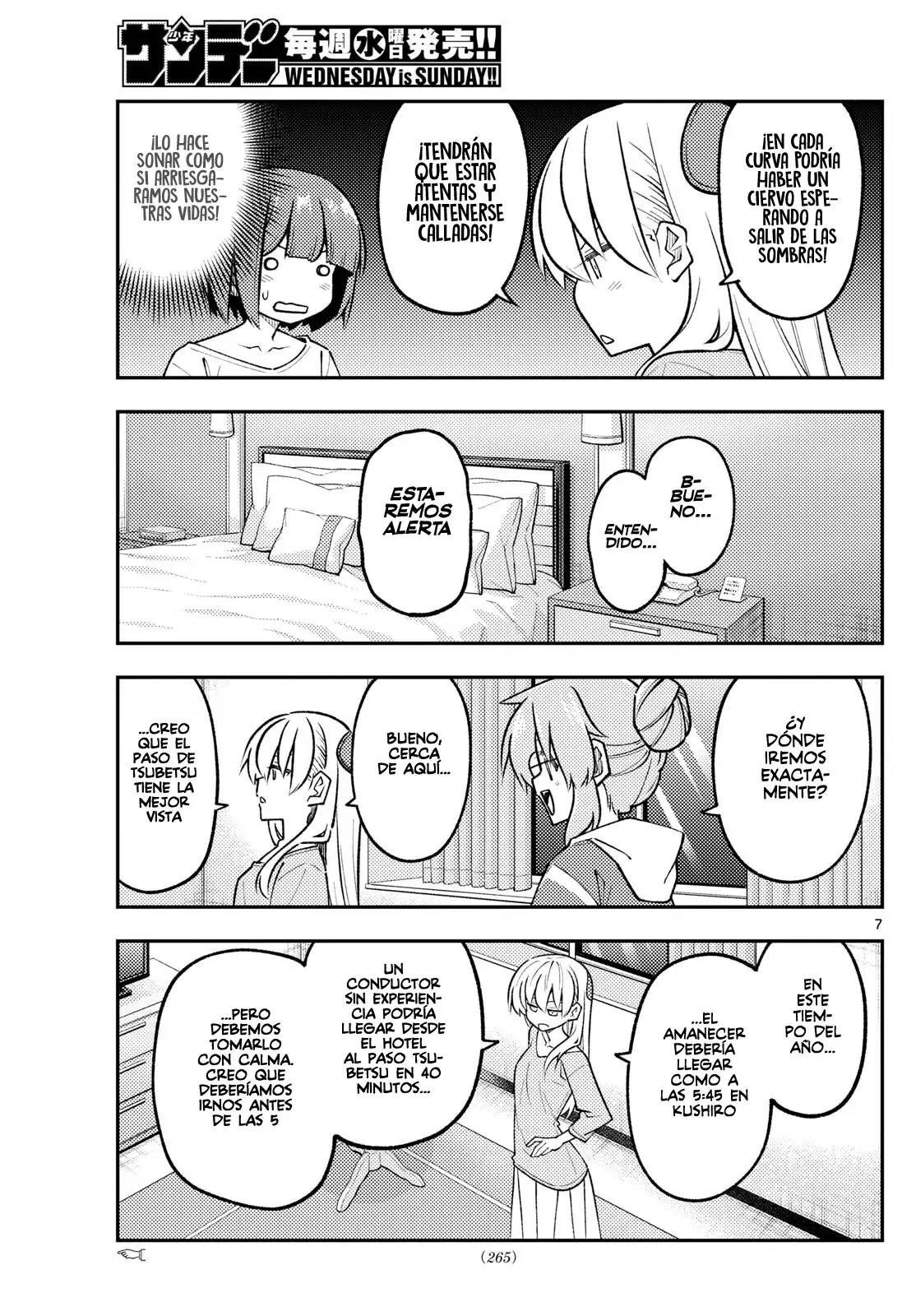 Tonikaku Kawaii Capitulo 305 página 9
