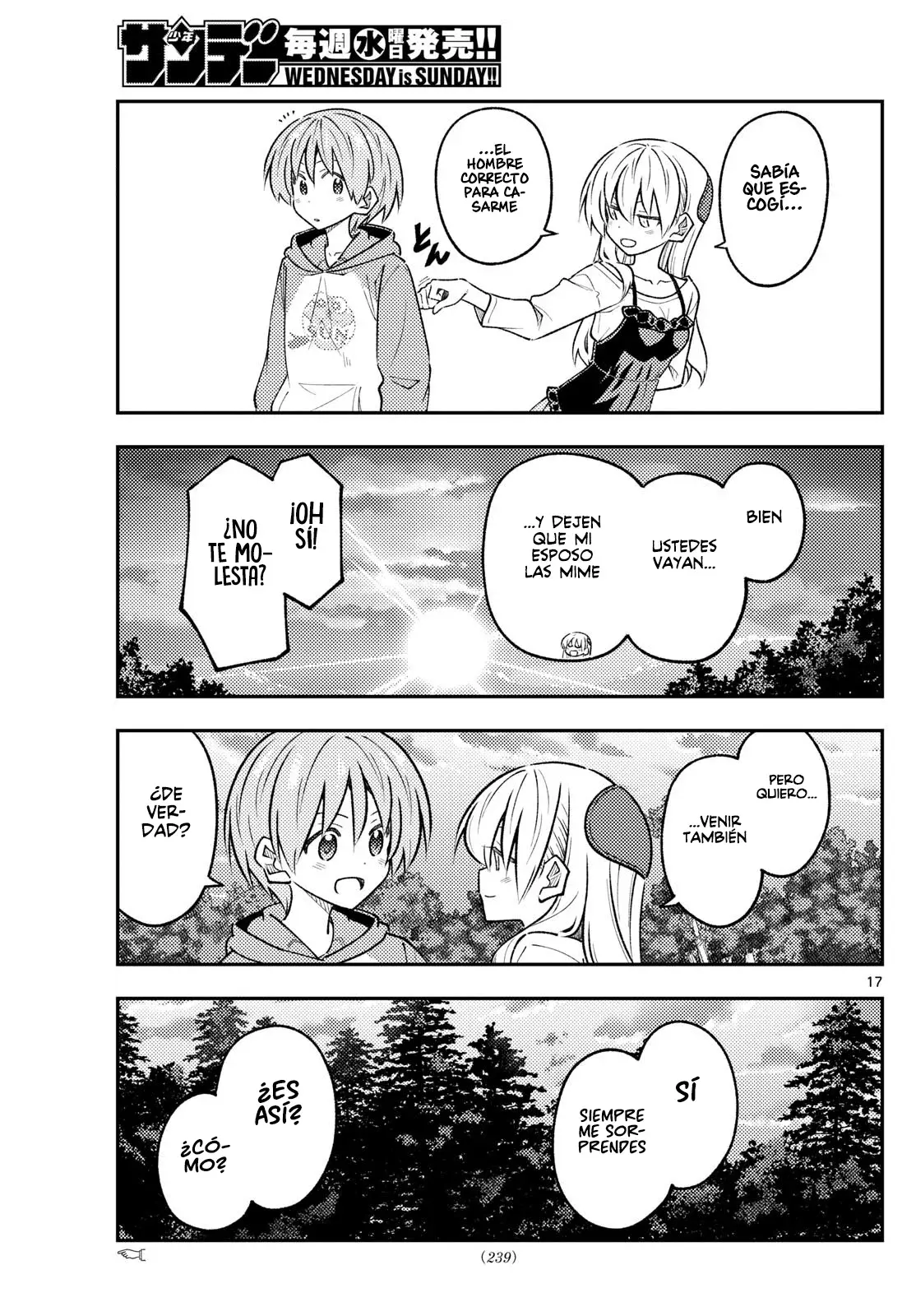 Tonikaku Kawaii Capitulo 306 página 19
