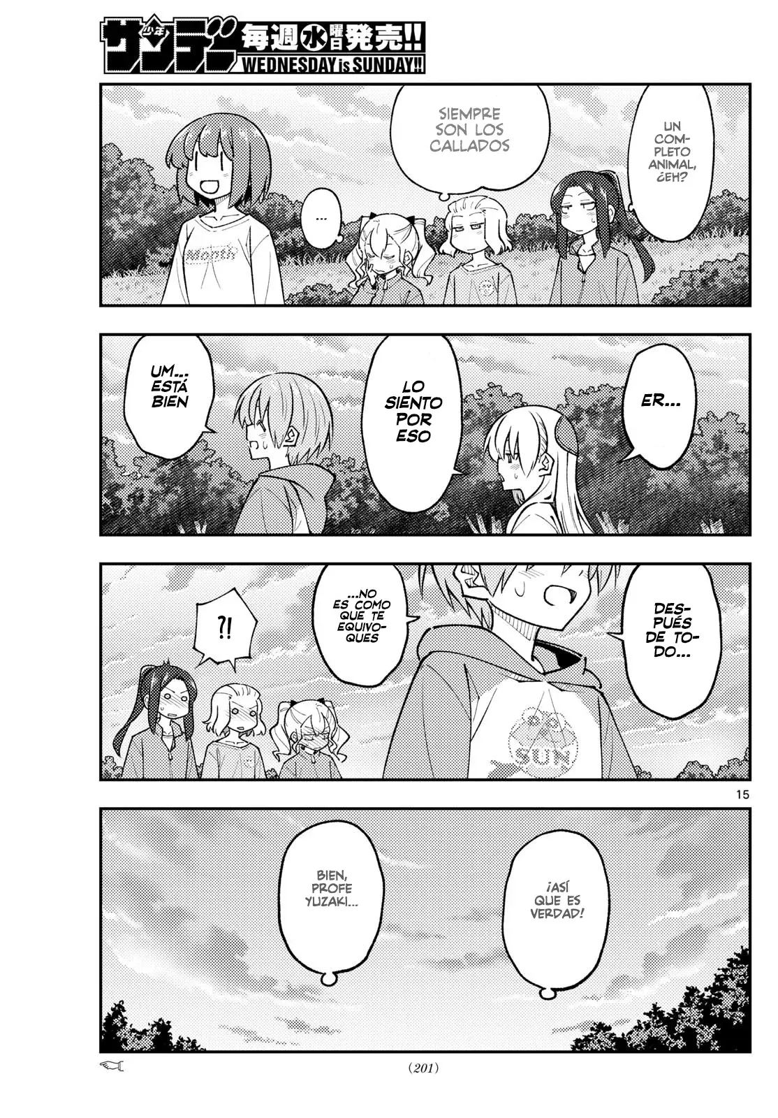 Tonikaku Kawaii Capitulo 308 página 17