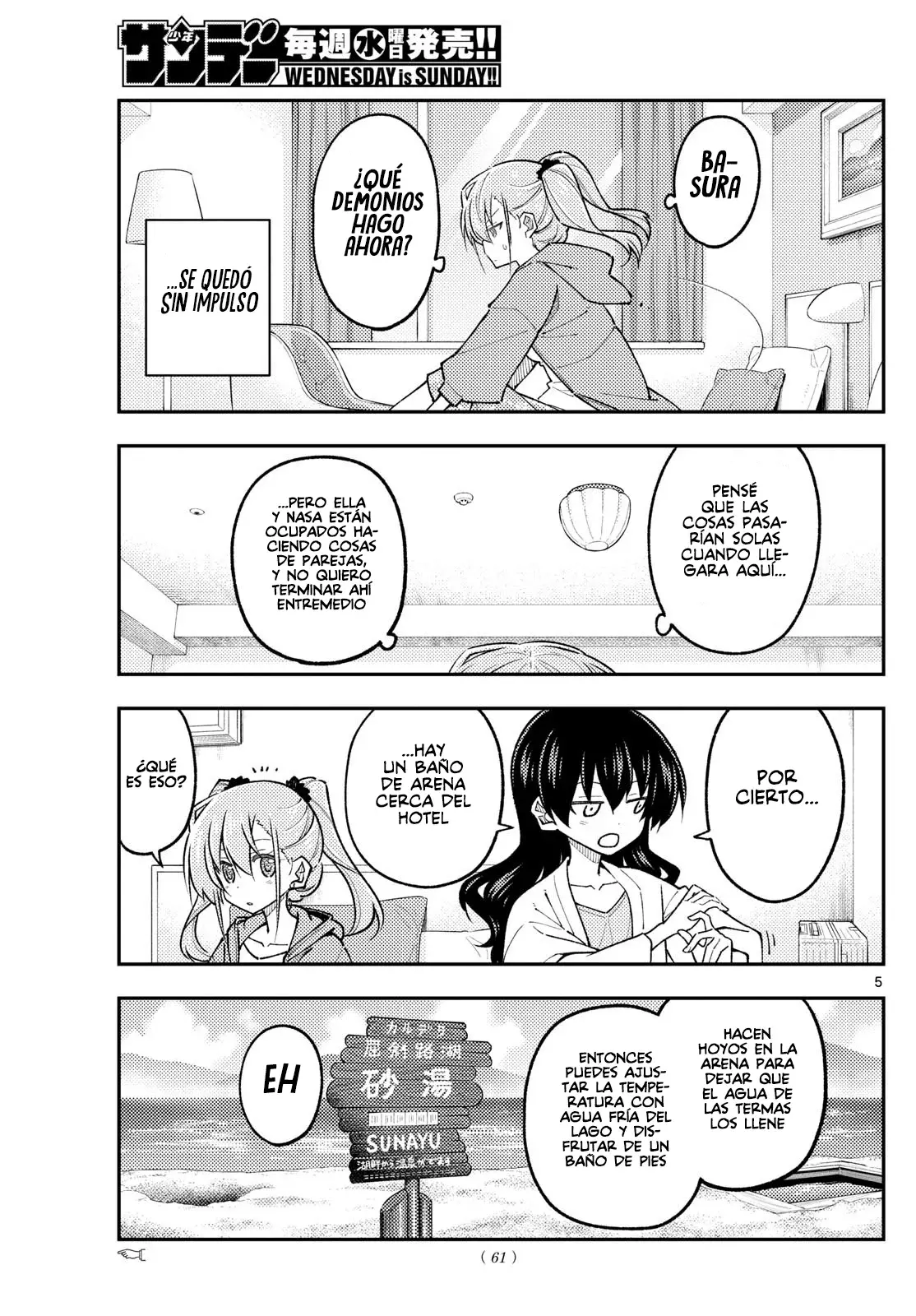 Tonikaku Kawaii Capitulo 309 página 7