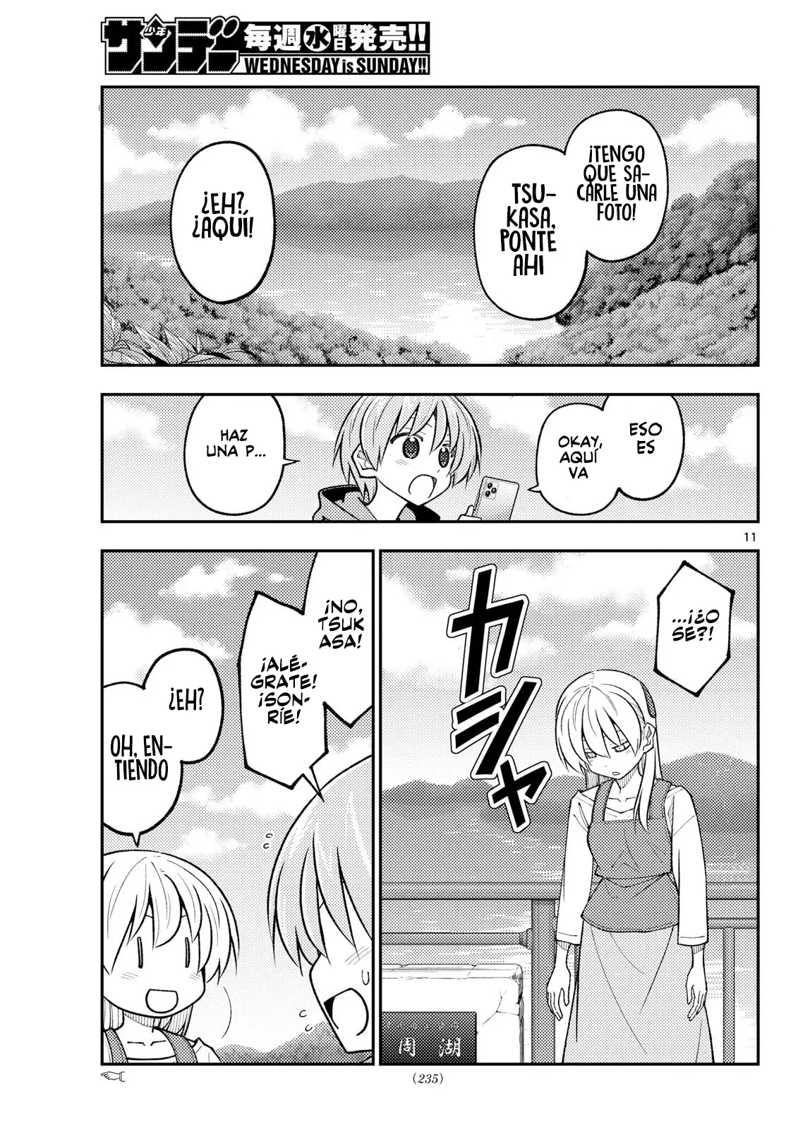 Tonikaku Kawaii Capitulo 311 página 13