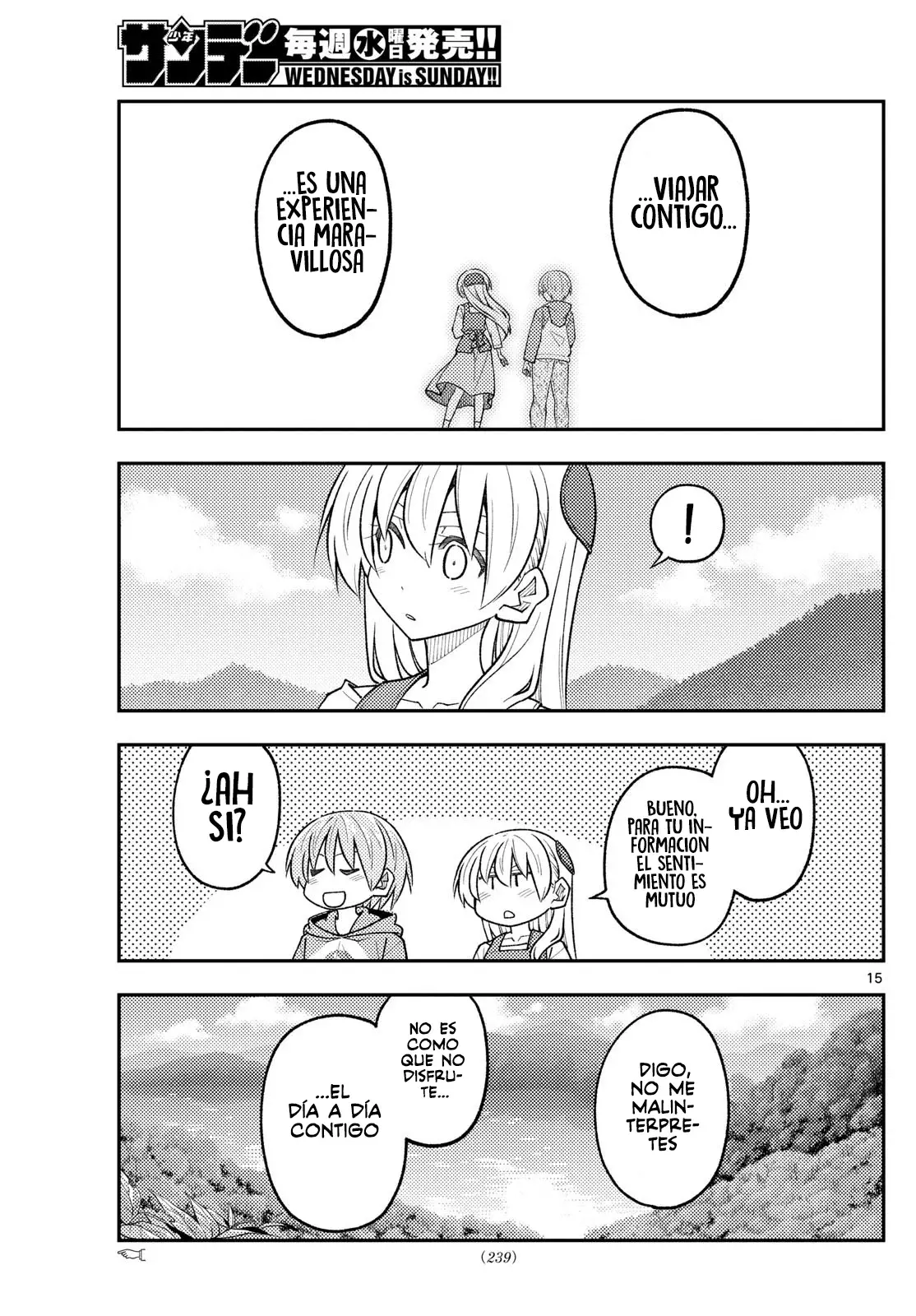 Tonikaku Kawaii Capitulo 311 página 17