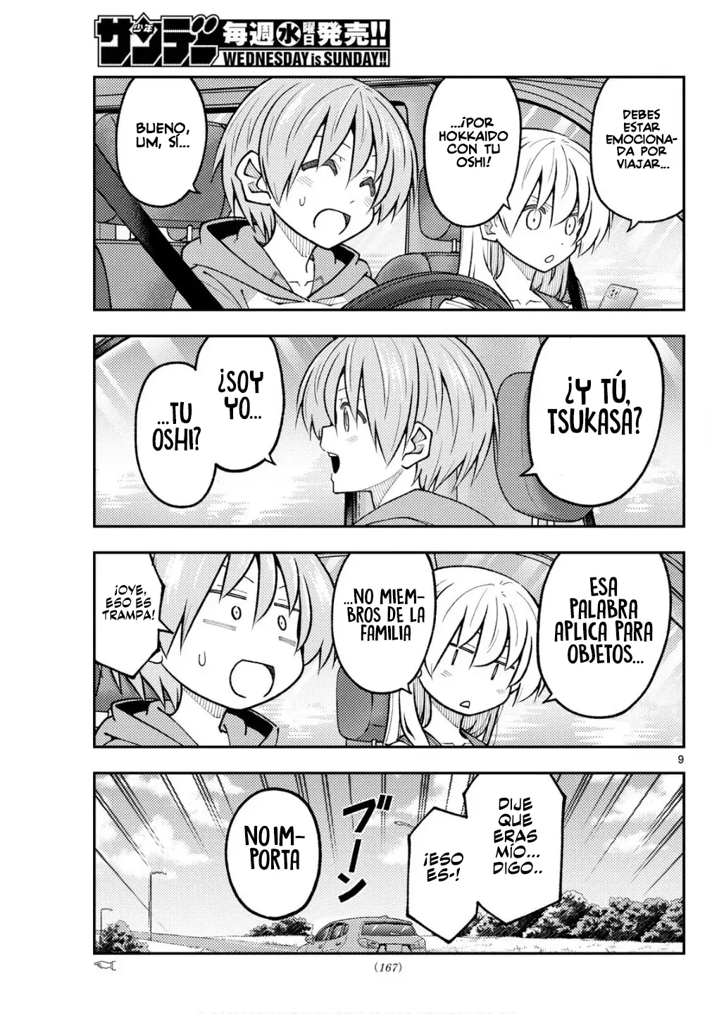 Tonikaku Kawaii Capitulo 313 página 11