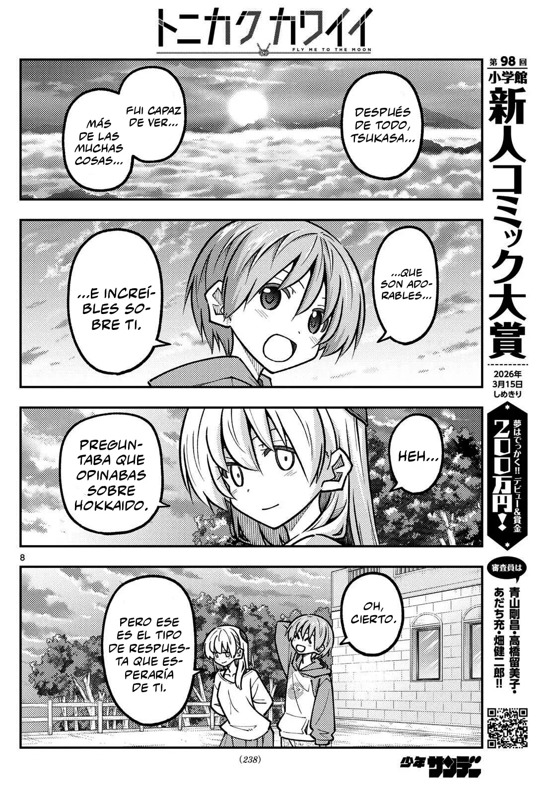 Tonikaku Kawaii Capitulo 325 página 10