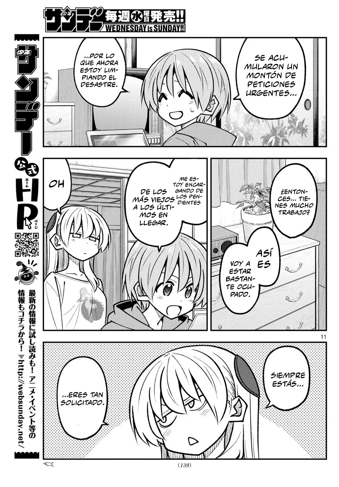Tonikaku Kawaii Capitulo 327 página 13