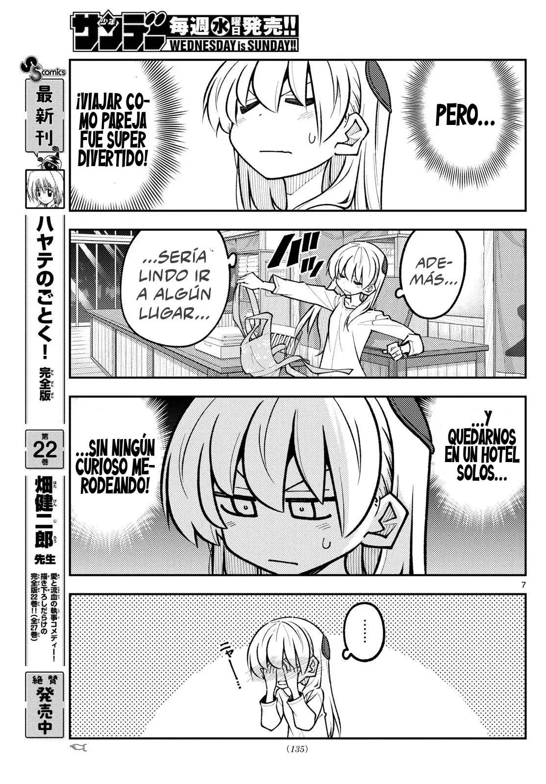 Tonikaku Kawaii Capitulo 327 página 9