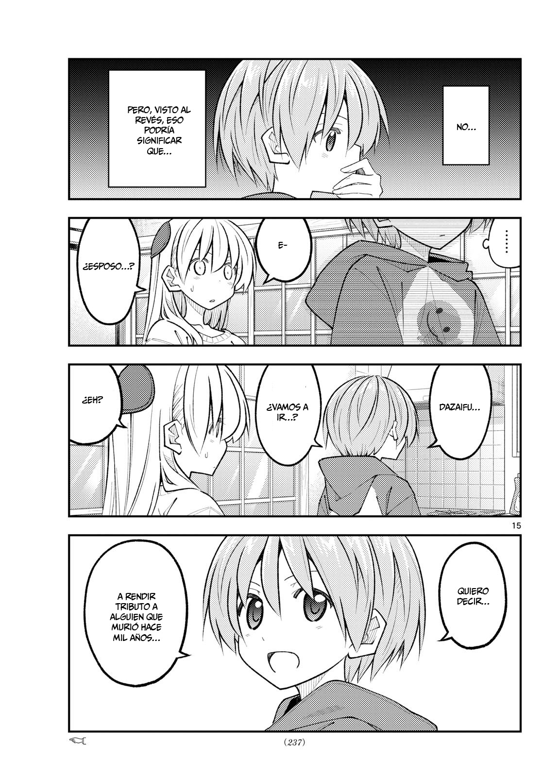 Tonikaku Kawaii Capitulo 338 página 17