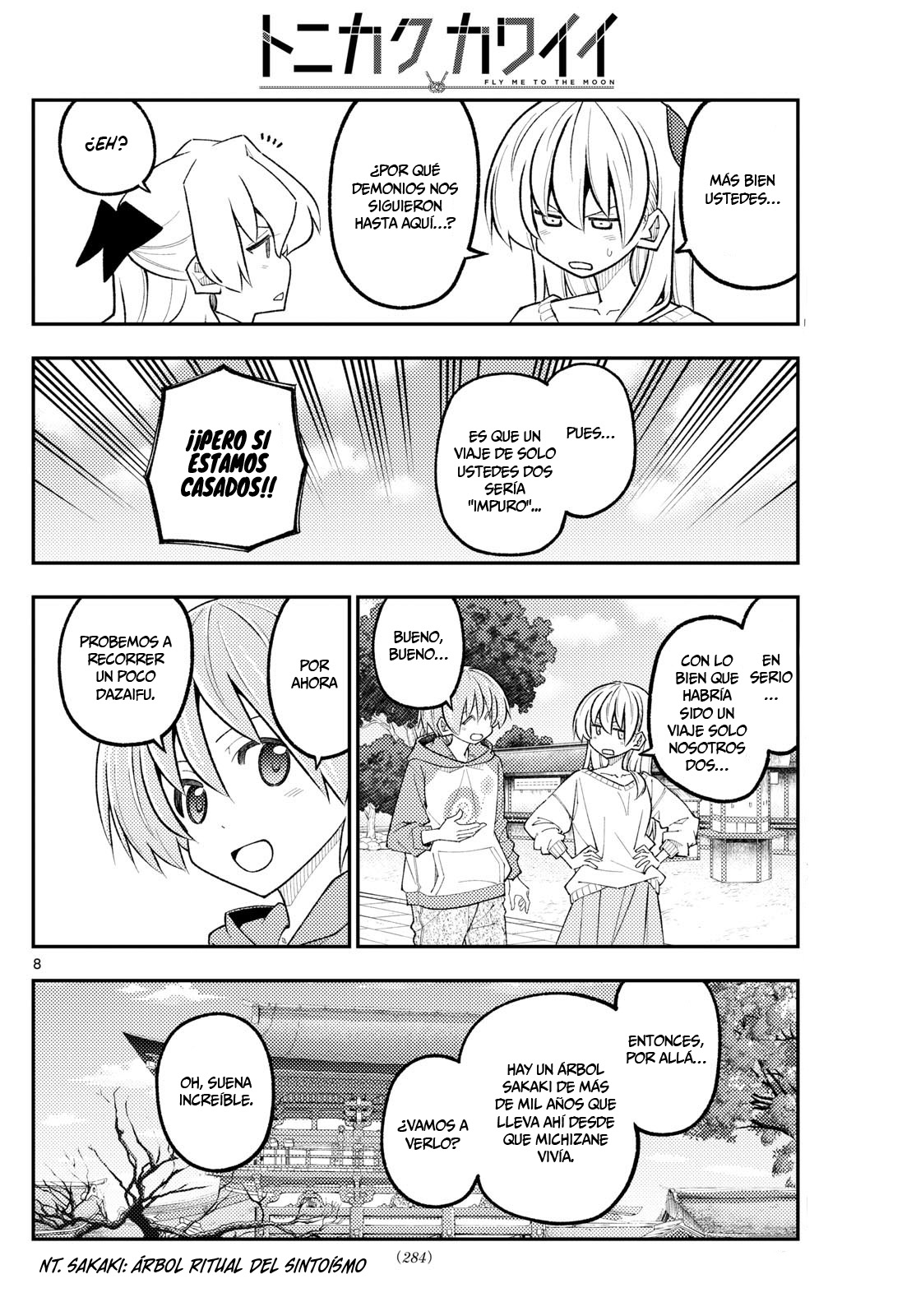 Tonikaku Kawaii Capitulo 340 página 10