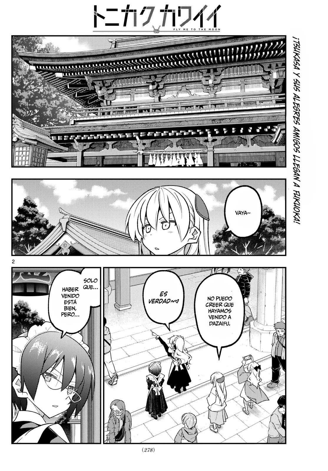 Tonikaku Kawaii Capitulo 340 página 4