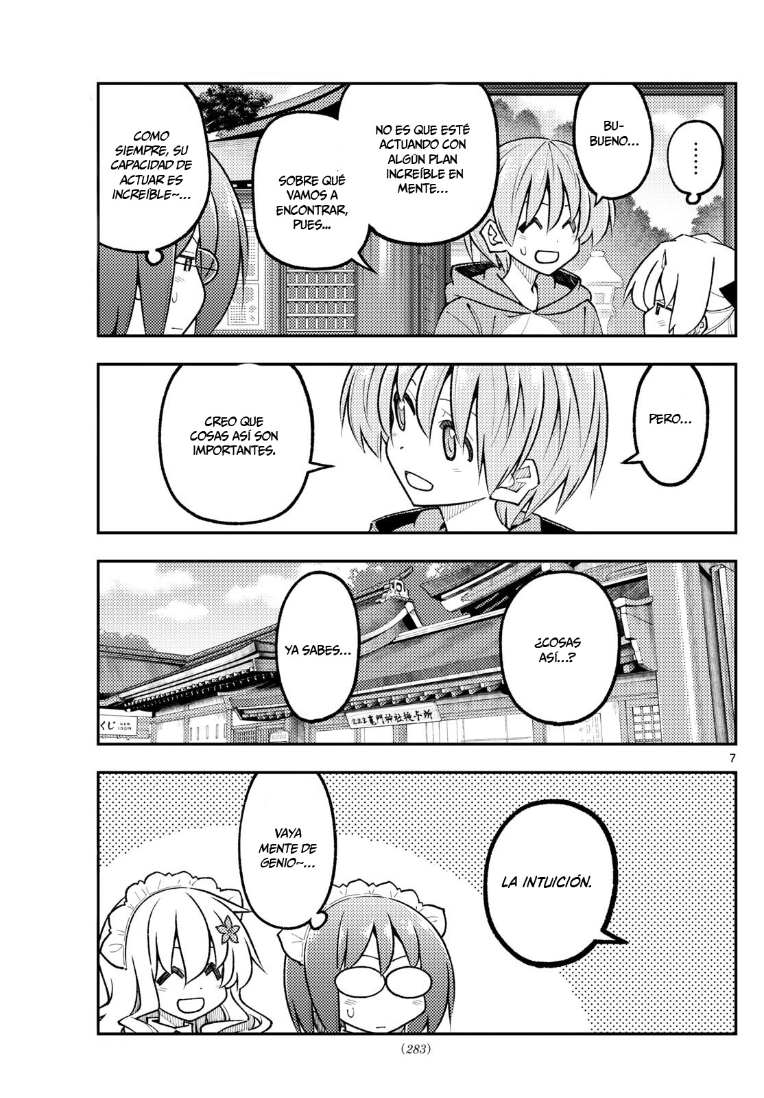 Tonikaku Kawaii Capitulo 340 página 9