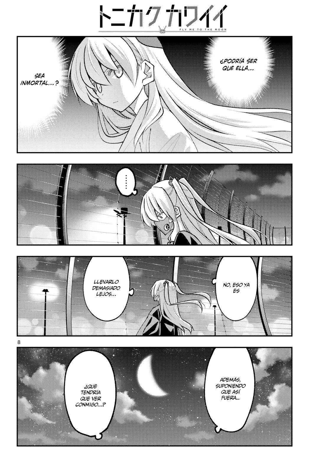 Tonikaku Kawaii Capitulo 345 página 8