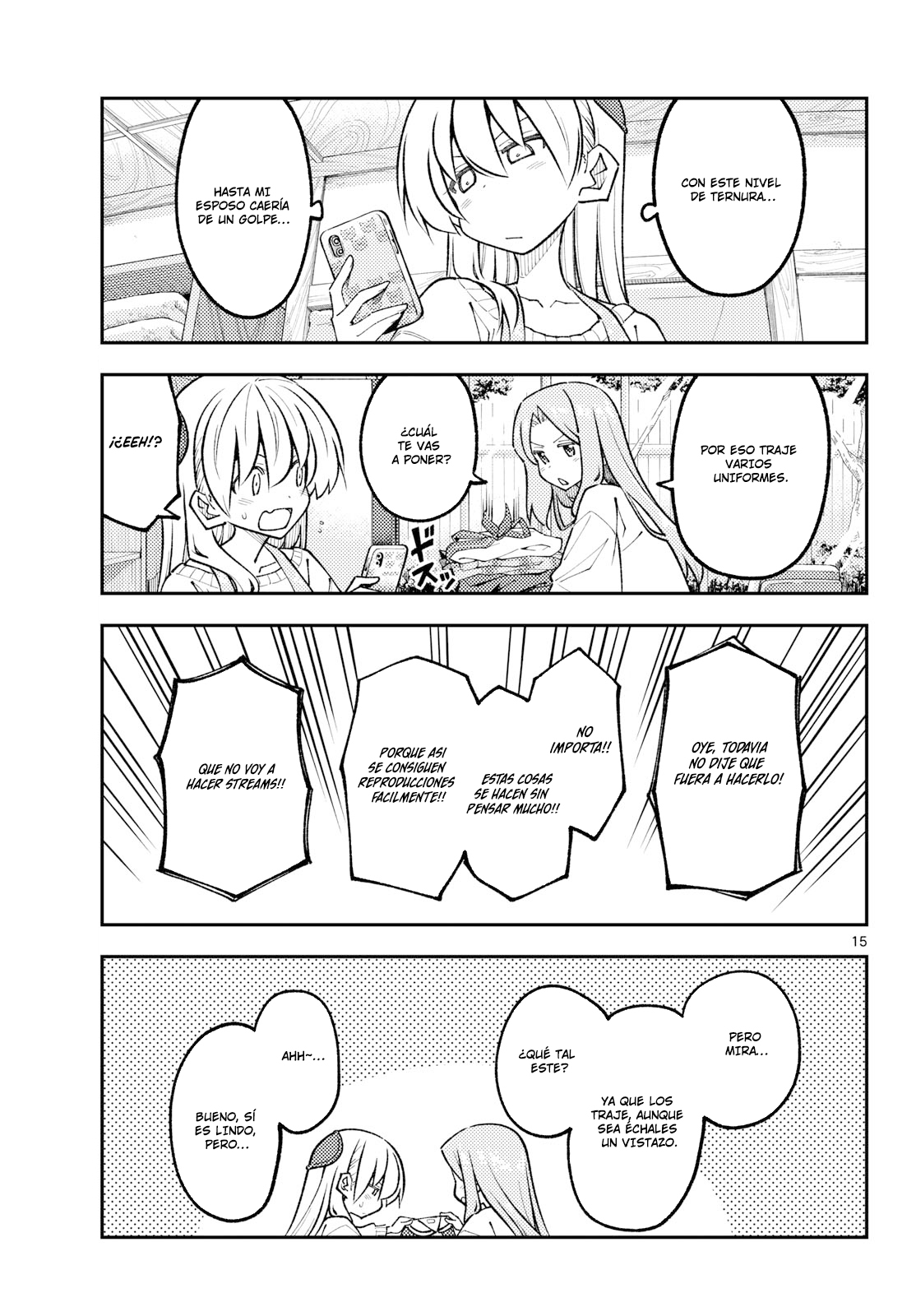 Tonikaku Kawaii Capitulo 346 página 15