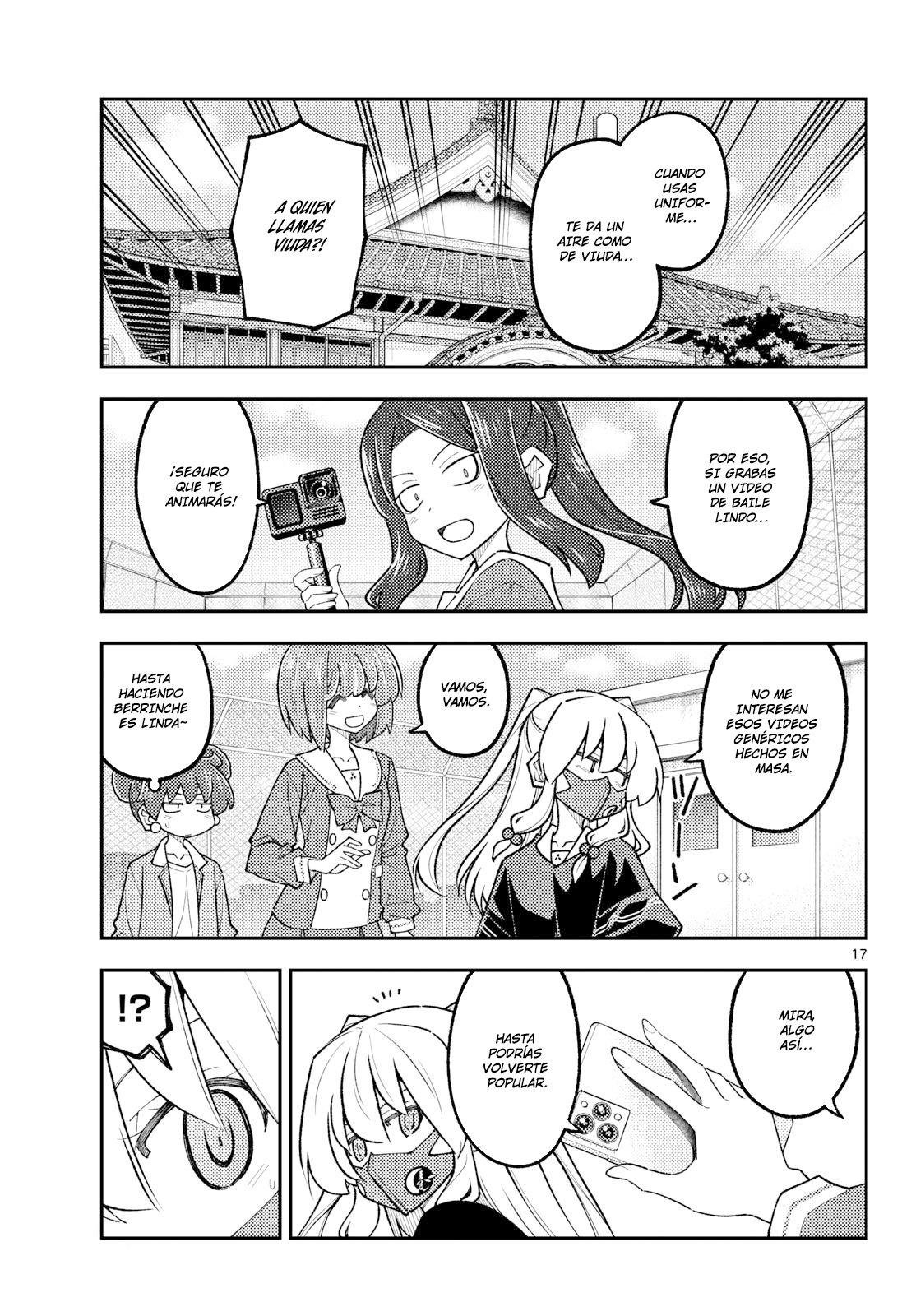 Tonikaku Kawaii Capitulo 346 página 17