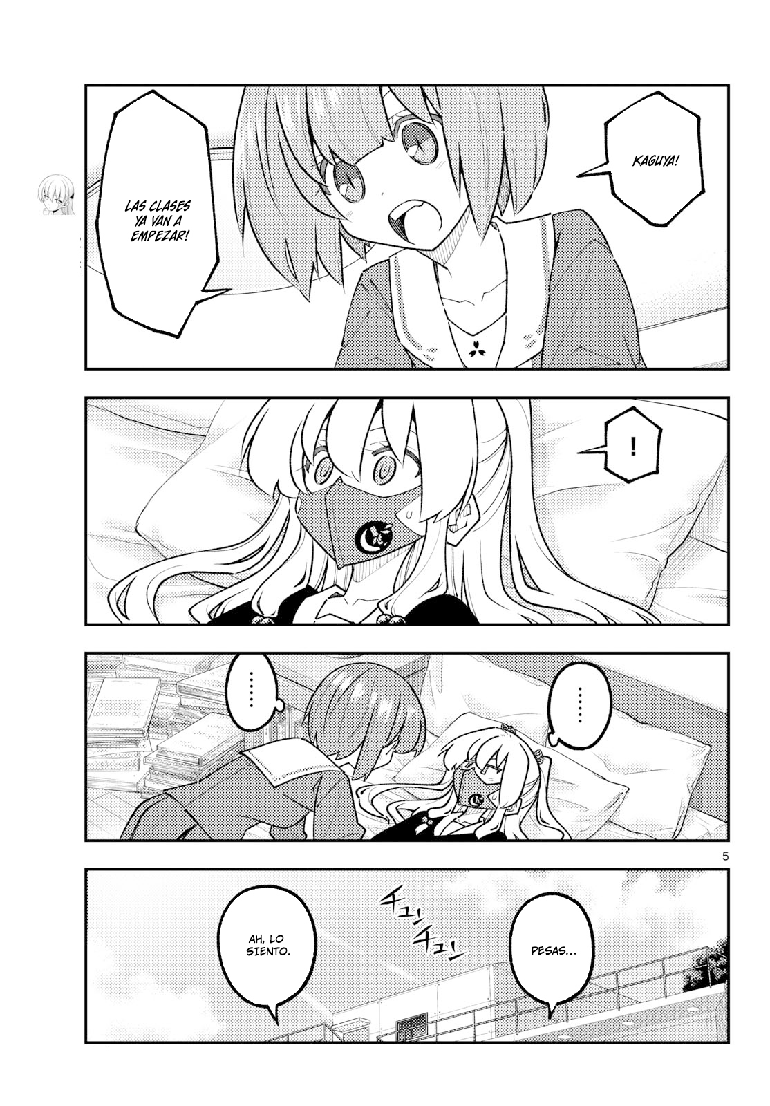 Tonikaku Kawaii Capitulo 346 página 5