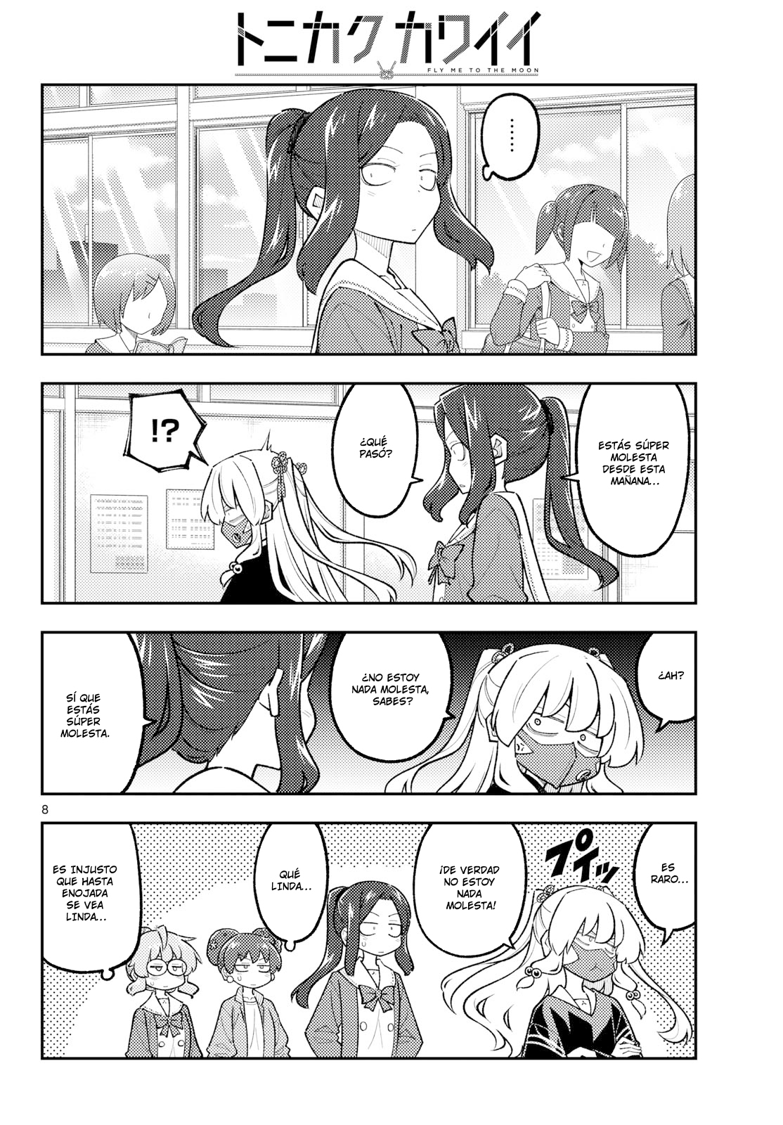 Tonikaku Kawaii Capitulo 346 página 8