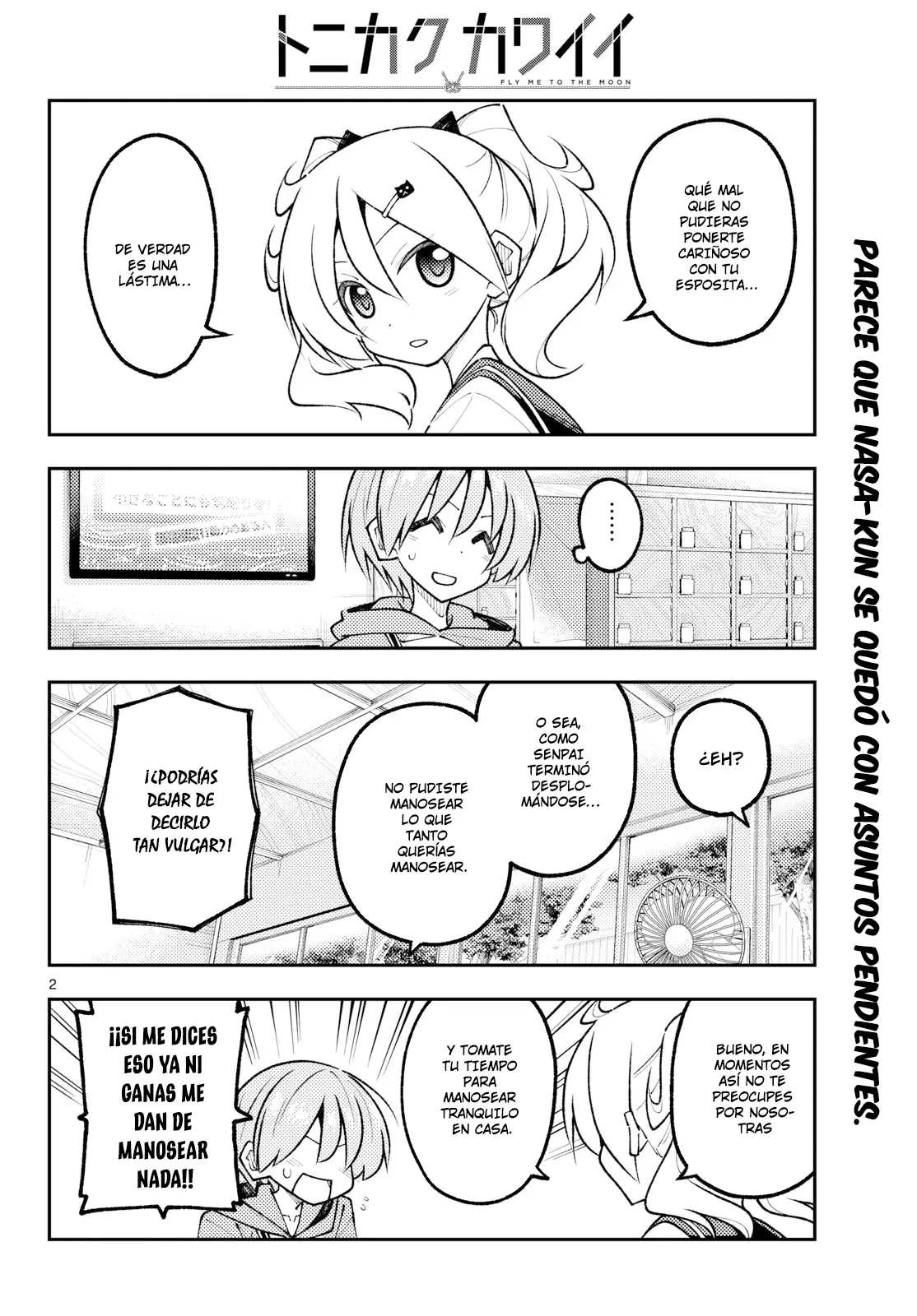 Tonikaku Kawaii Capitulo 347 página 4