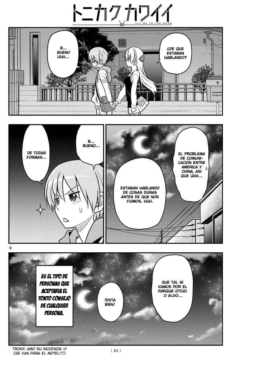 Tonikaku Kawaii Capitulo 40 página 9