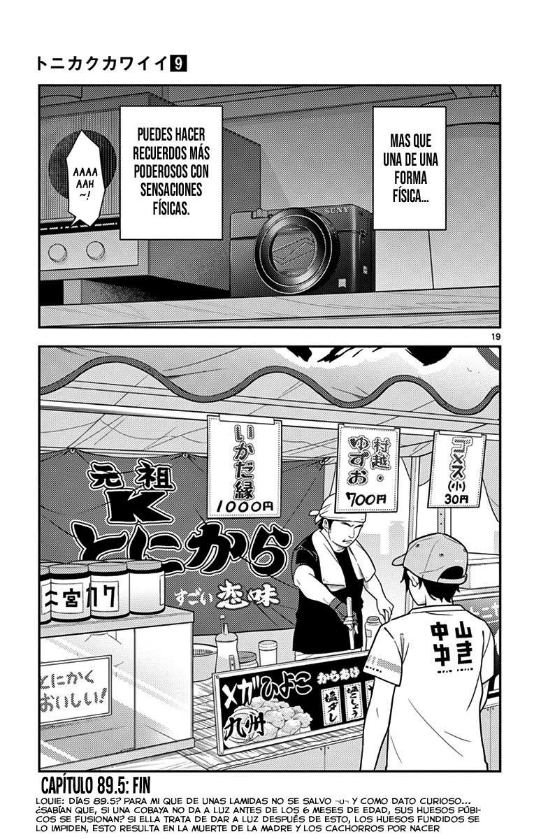 Tonikaku Kawaii Capitulo 89.5 página 21