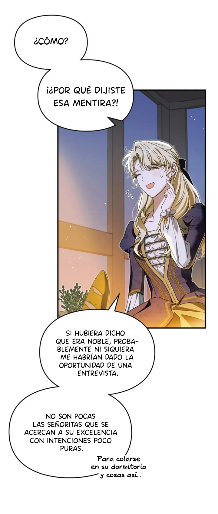 COMPROMETIDA CON EL DUQUE CIEGO Capitulo 4 página 34