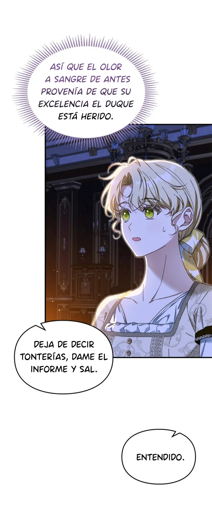COMPROMETIDA CON EL DUQUE CIEGO Capitulo 4 página 69