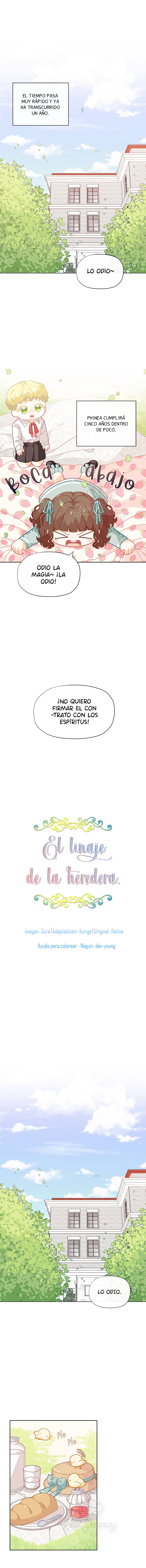 El linaje de la heredera Capitulo 23 página 3