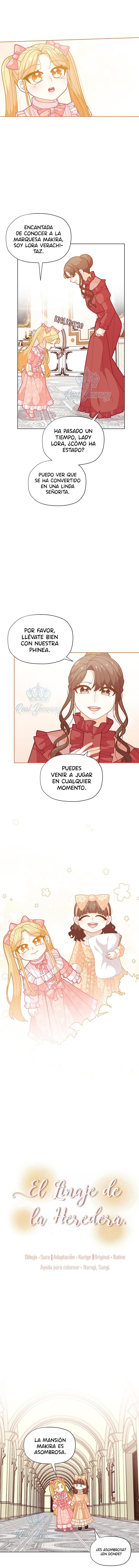 El linaje de la heredera Capitulo 34 página 4