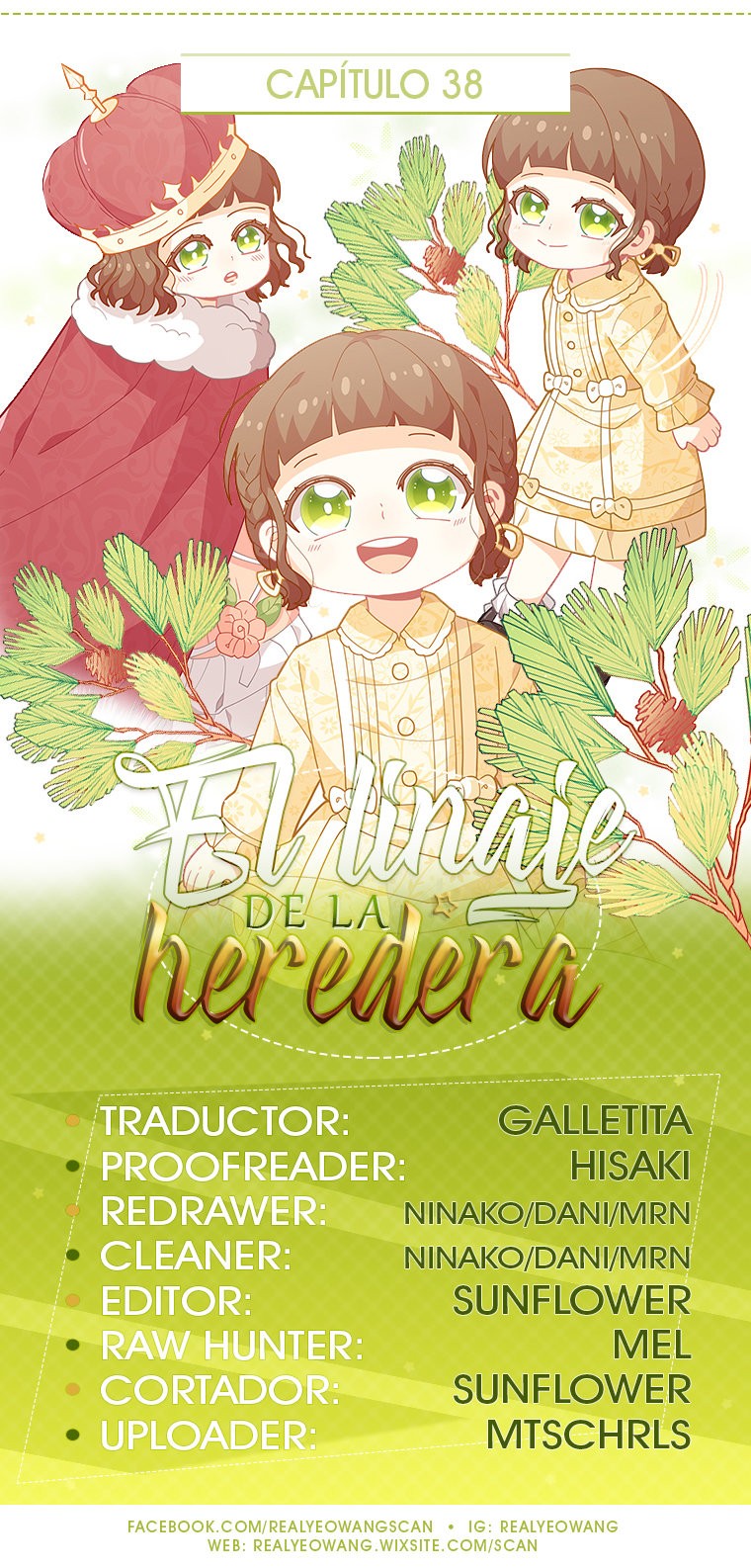 El linaje de la heredera Capitulo 38 página 2