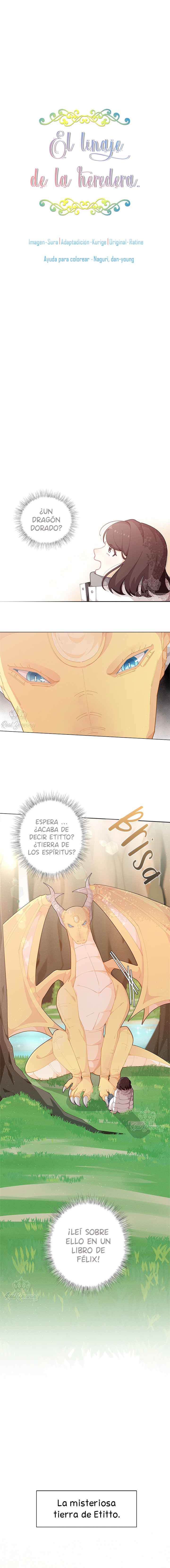 El linaje de la heredera Capitulo 8 página 4