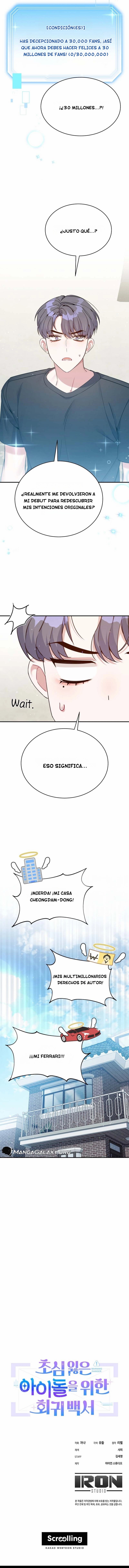 Una regresión en blanco para el ídolo que perdió su mentalidad original Capitulo 1 página 15
