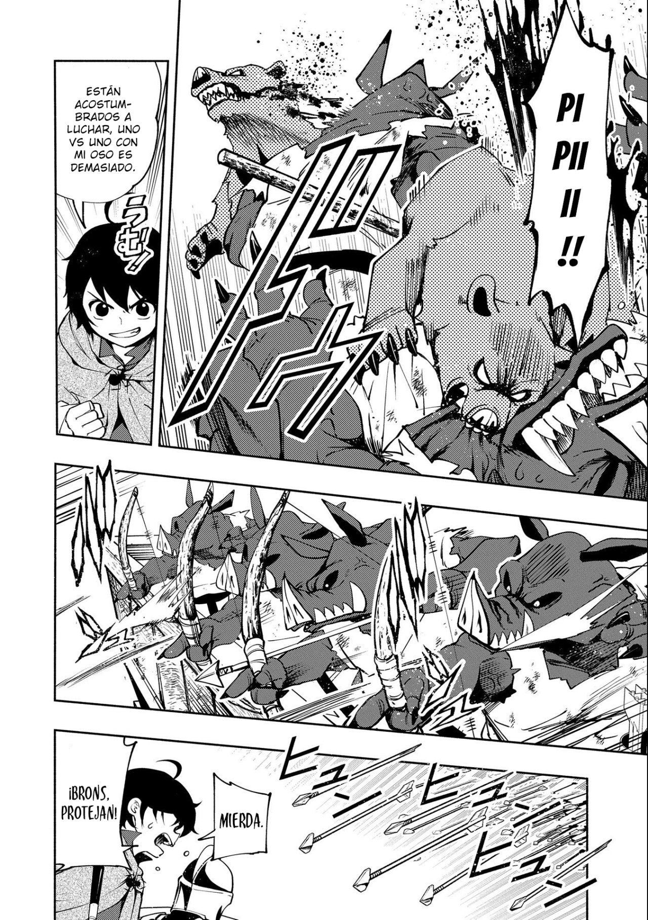 Hell Mode: Yarikomi Suki no Gamer wa Hai-settei no Isekai de Musou suru - Hajimari no Shoukanshi Capitulo 12: Pueblo de Orcos página 18