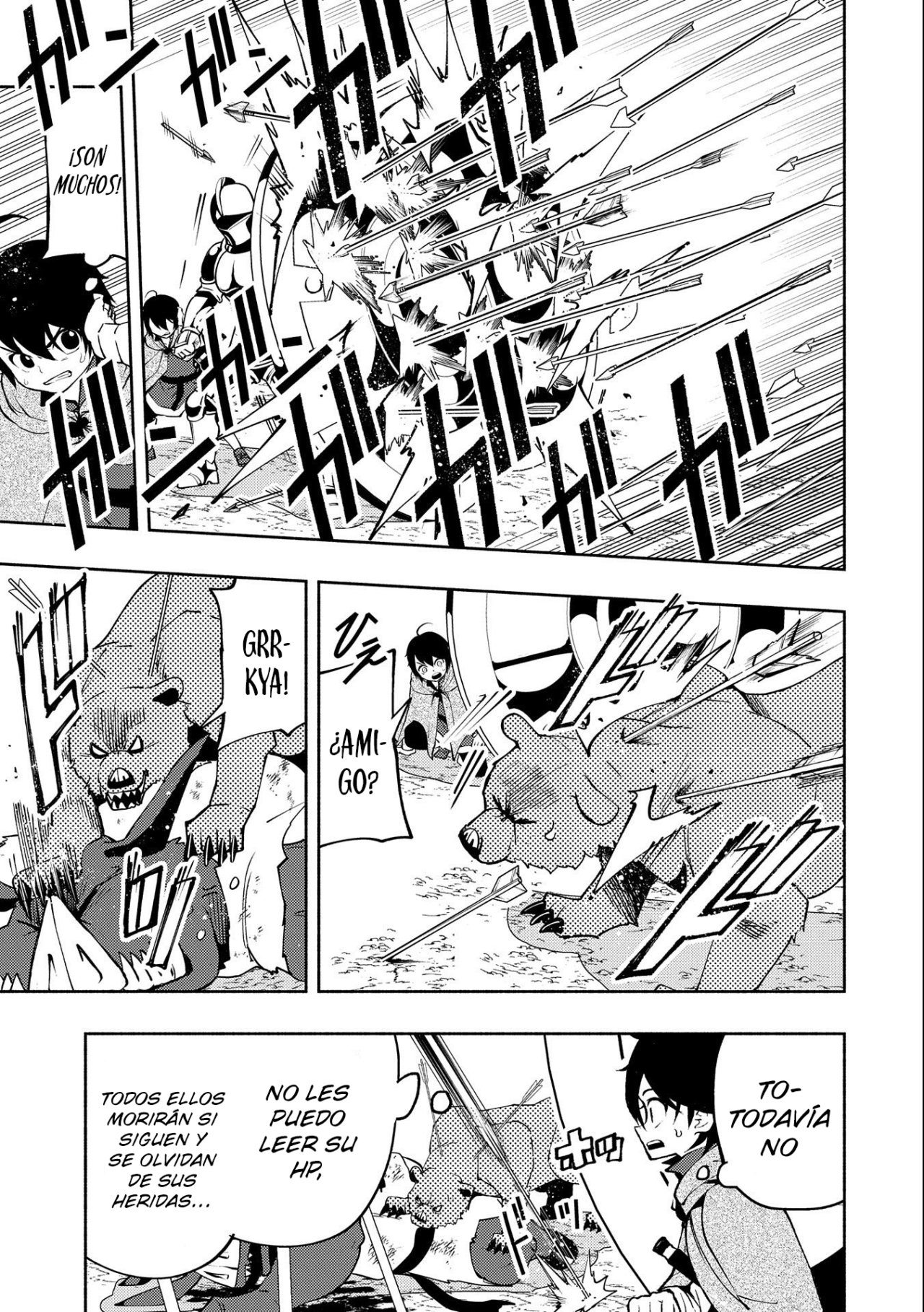 Hell Mode: Yarikomi Suki no Gamer wa Hai-settei no Isekai de Musou suru - Hajimari no Shoukanshi Capitulo 12: Pueblo de Orcos página 19
