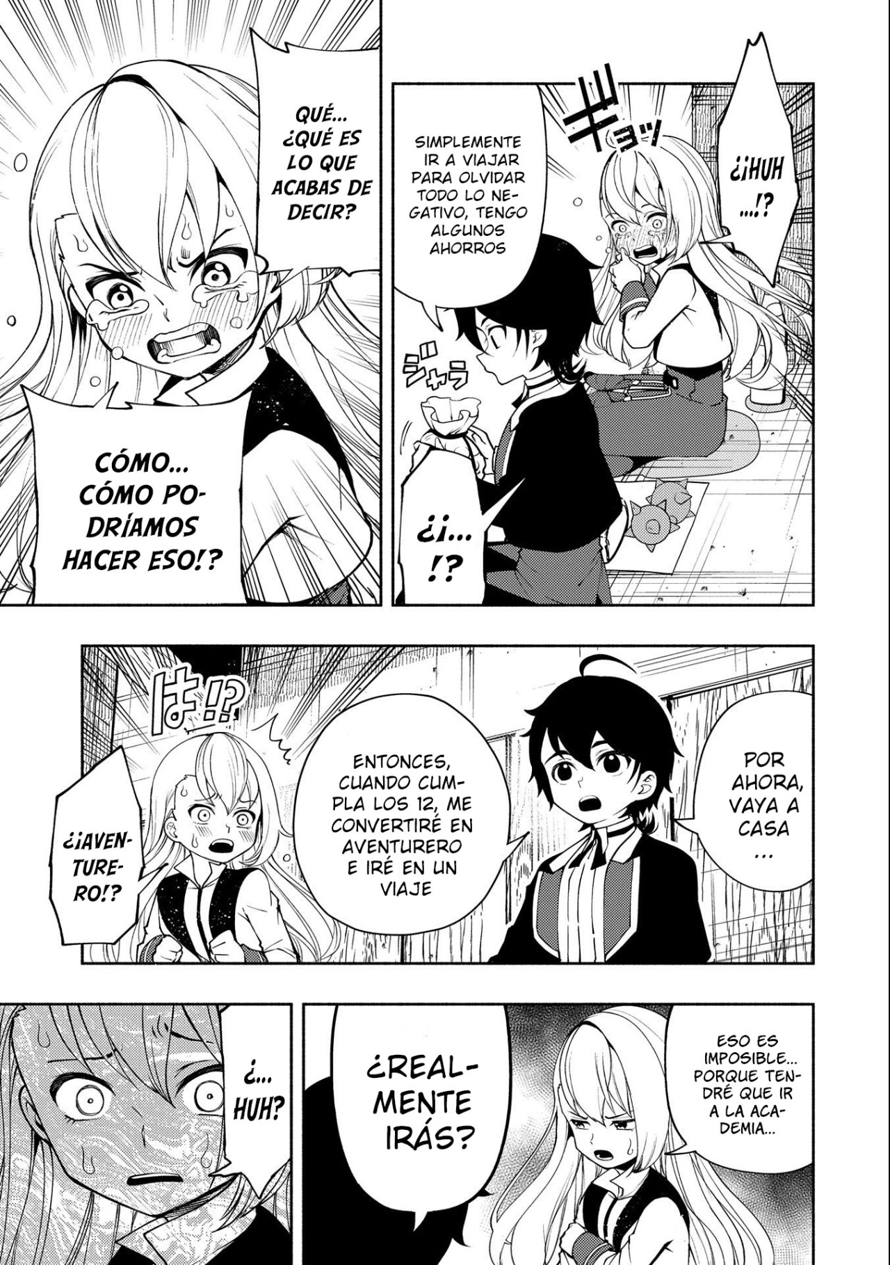 Hell Mode: Yarikomi Suki no Gamer wa Hai-settei no Isekai de Musou suru - Hajimari no Shoukanshi Capitulo 16: Cecil escapa de casa página 7