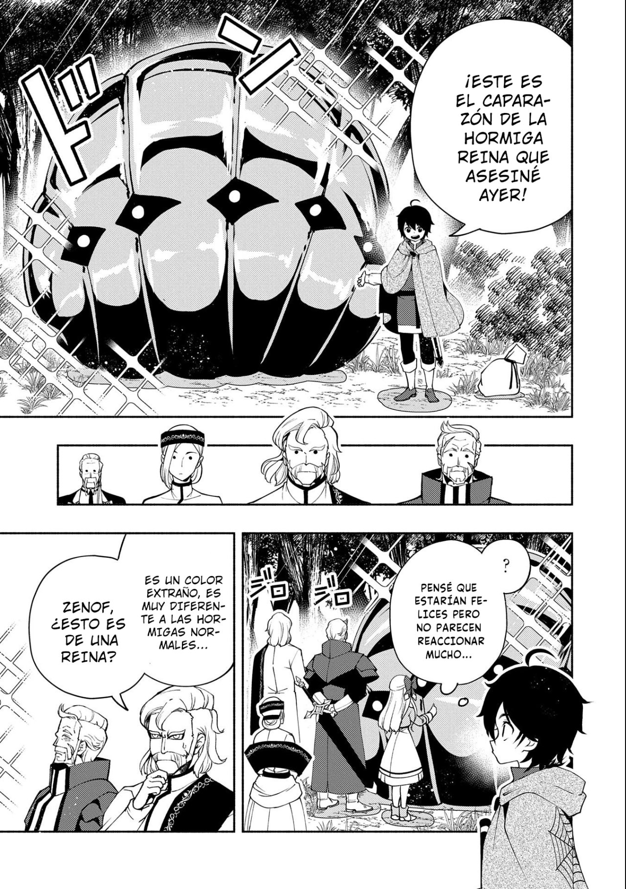 Hell Mode: Yarikomi Suki no Gamer wa Hai-settei no Isekai de Musou suru - Hajimari no Shoukanshi Capitulo 17: La Guarida de las Hormigas Acorazadas página 19