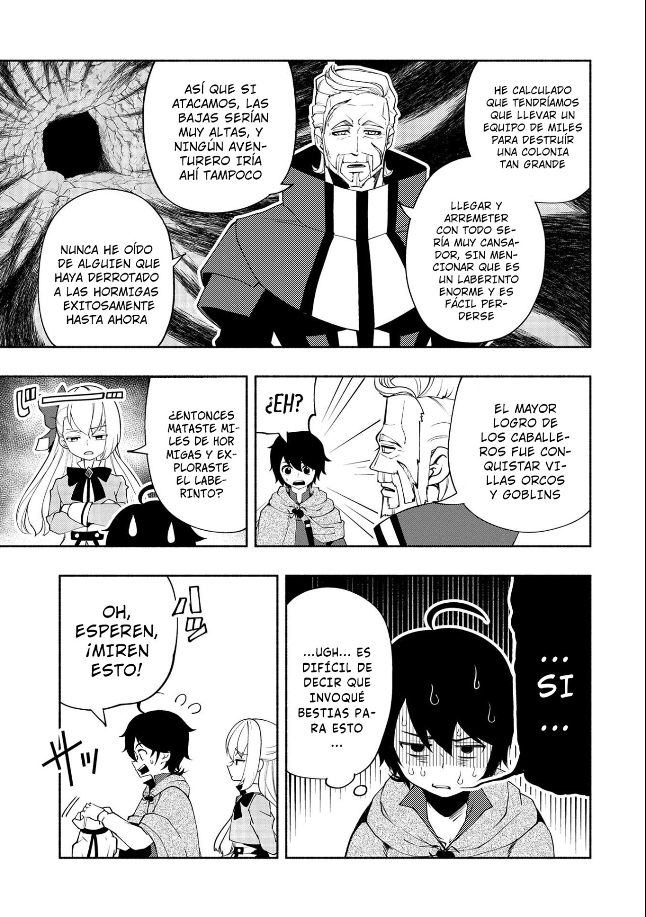 Hell Mode: Yarikomi Suki no Gamer wa Hai-settei no Isekai de Musou suru - Hajimari no Shoukanshi Capitulo 17: La Guarida de las Hormigas Acorazadas página 21