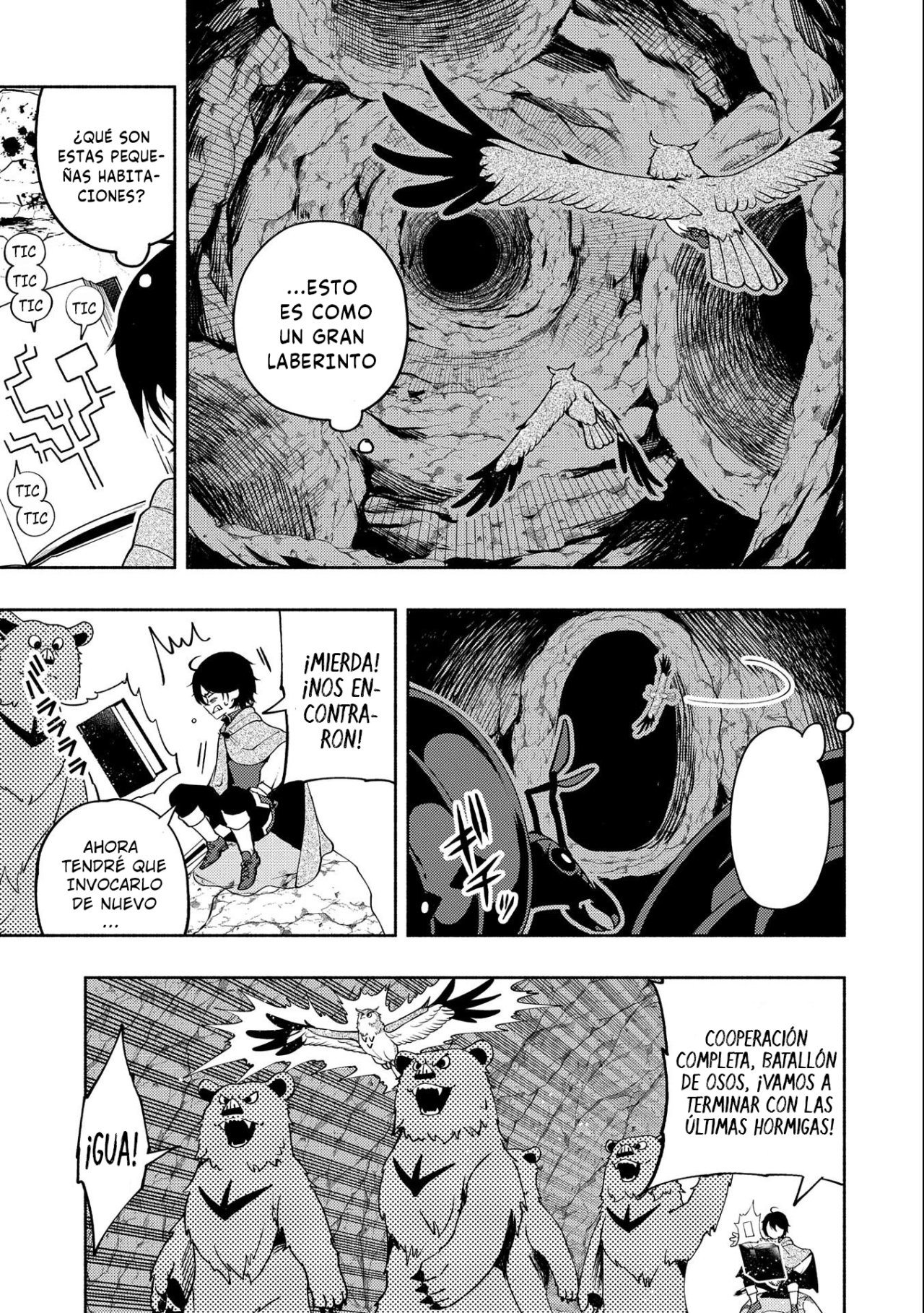Hell Mode: Yarikomi Suki no Gamer wa Hai-settei no Isekai de Musou suru - Hajimari no Shoukanshi Capitulo 17: La Guarida de las Hormigas Acorazadas página 5