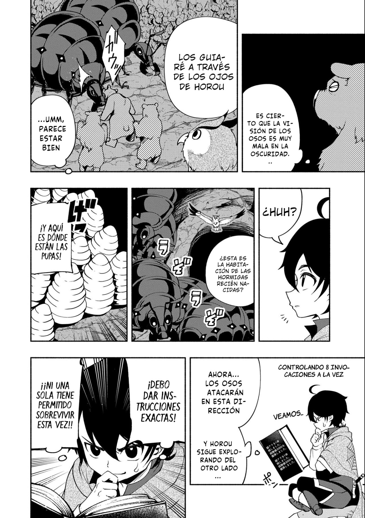 Hell Mode: Yarikomi Suki no Gamer wa Hai-settei no Isekai de Musou suru - Hajimari no Shoukanshi Capitulo 17: La Guarida de las Hormigas Acorazadas página 6