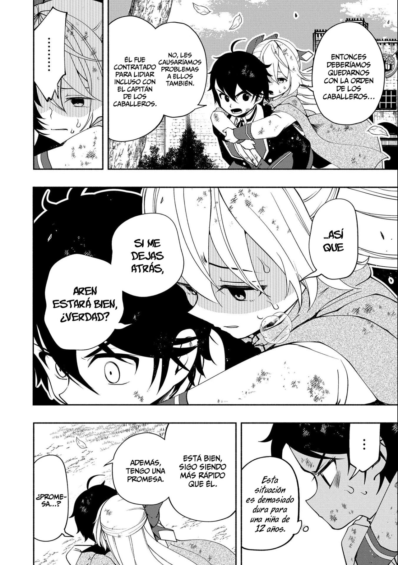 Hell Mode: Yarikomi Suki no Gamer wa Hai-settei no Isekai de Musou suru - Hajimari no Shoukanshi Capitulo 20: Fugitivos página 19