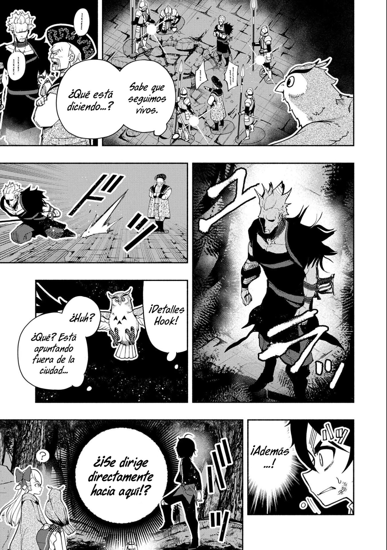 Hell Mode: Yarikomi Suki no Gamer wa Hai-settei no Isekai de Musou suru - Hajimari no Shoukanshi Capitulo 20: Fugitivos página 8