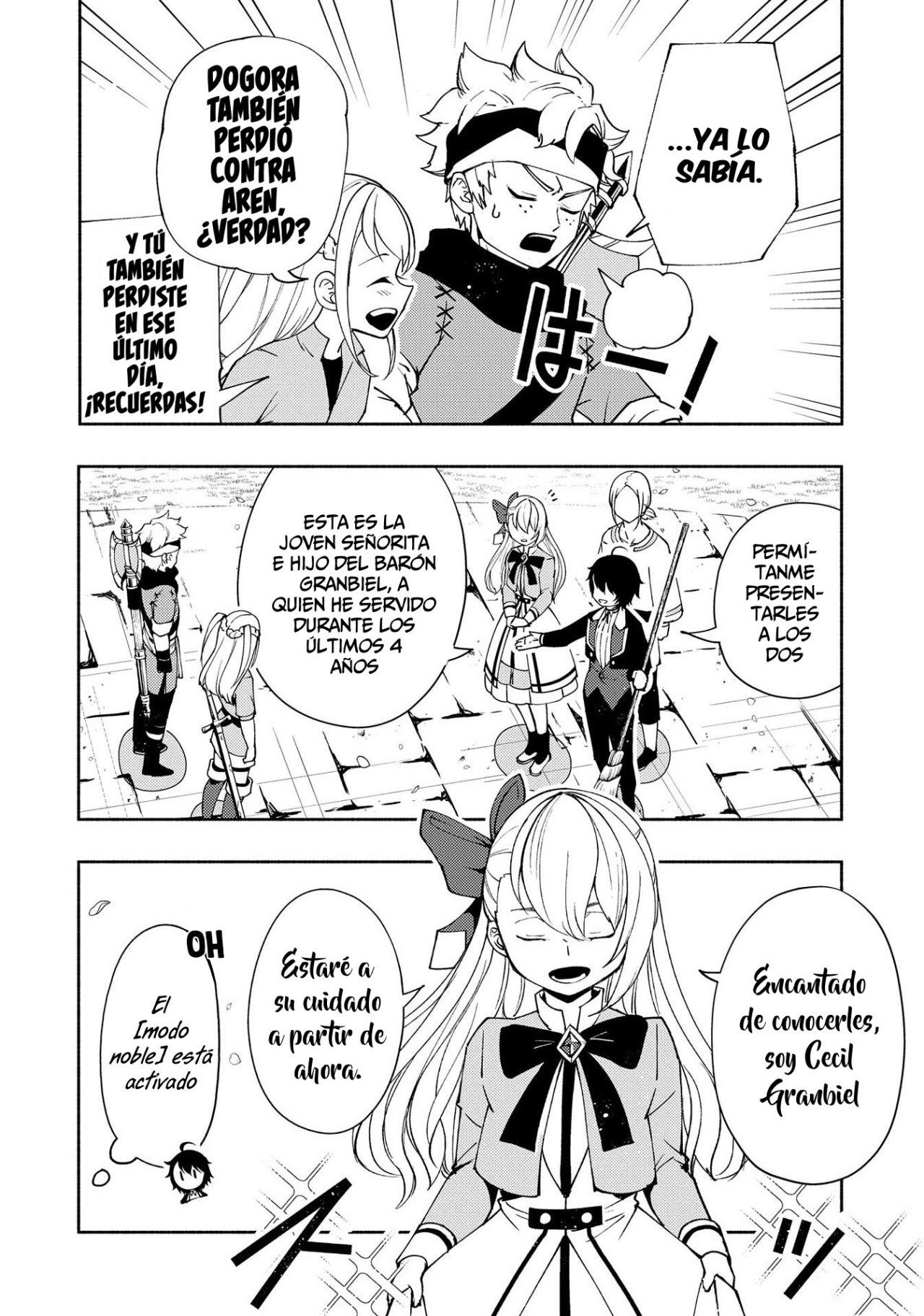 Hell Mode: Yarikomi Suki no Gamer wa Hai-settei no Isekai de Musou suru - Hajimari no Shoukanshi Capitulo 25: Viaje a la academia página 5