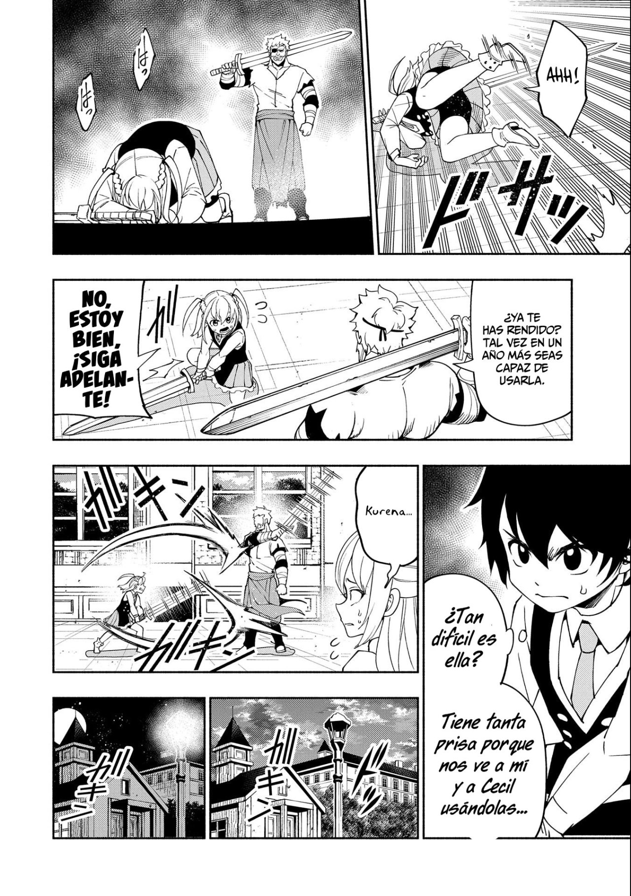 Hell Mode: Yarikomi Suki no Gamer wa Hai-settei no Isekai de Musou suru - Hajimari no Shoukanshi Capitulo 28: Maestro de la espada vs Maestra de la espada página 20
