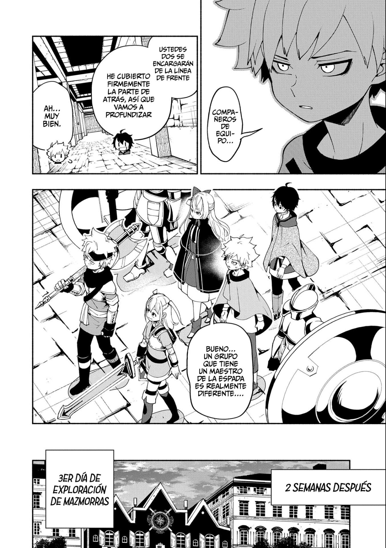 Hell Mode: Yarikomi Suki no Gamer wa Hai-settei no Isekai de Musou suru - Hajimari no Shoukanshi Capitulo 28: Maestro de la espada vs Maestra de la espada página 3