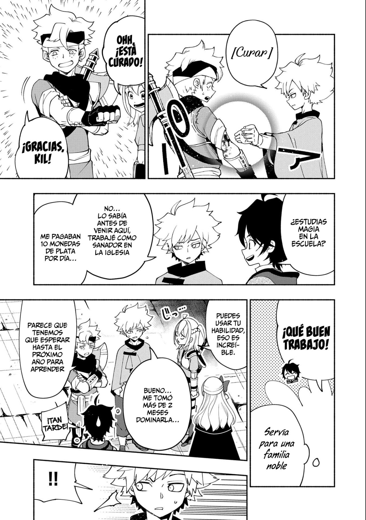 Hell Mode: Yarikomi Suki no Gamer wa Hai-settei no Isekai de Musou suru - Hajimari no Shoukanshi Capitulo 28: Maestro de la espada vs Maestra de la espada página 6