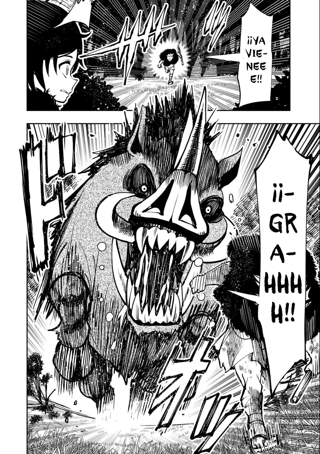 Hell Mode: Yarikomi Suki no Gamer wa Hai-settei no Isekai de Musou suru - Hajimari no Shoukanshi Capitulo 3: Cazador de Jabalíes página 13