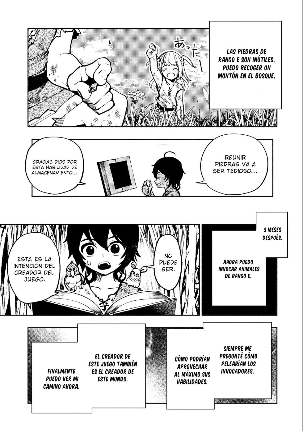 Hell Mode: Yarikomi Suki no Gamer wa Hai-settei no Isekai de Musou suru - Hajimari no Shoukanshi Capitulo 3: Cazador de Jabalíes página 22