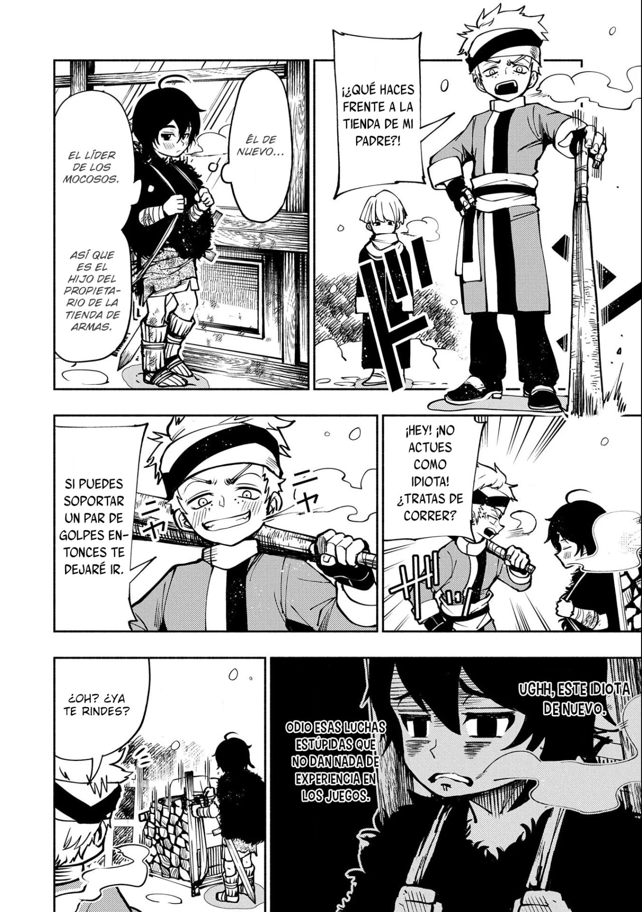 Hell Mode: Yarikomi Suki no Gamer wa Hai-settei no Isekai de Musou suru - Hajimari no Shoukanshi Capitulo 3: Cazador de Jabalíes página 3
