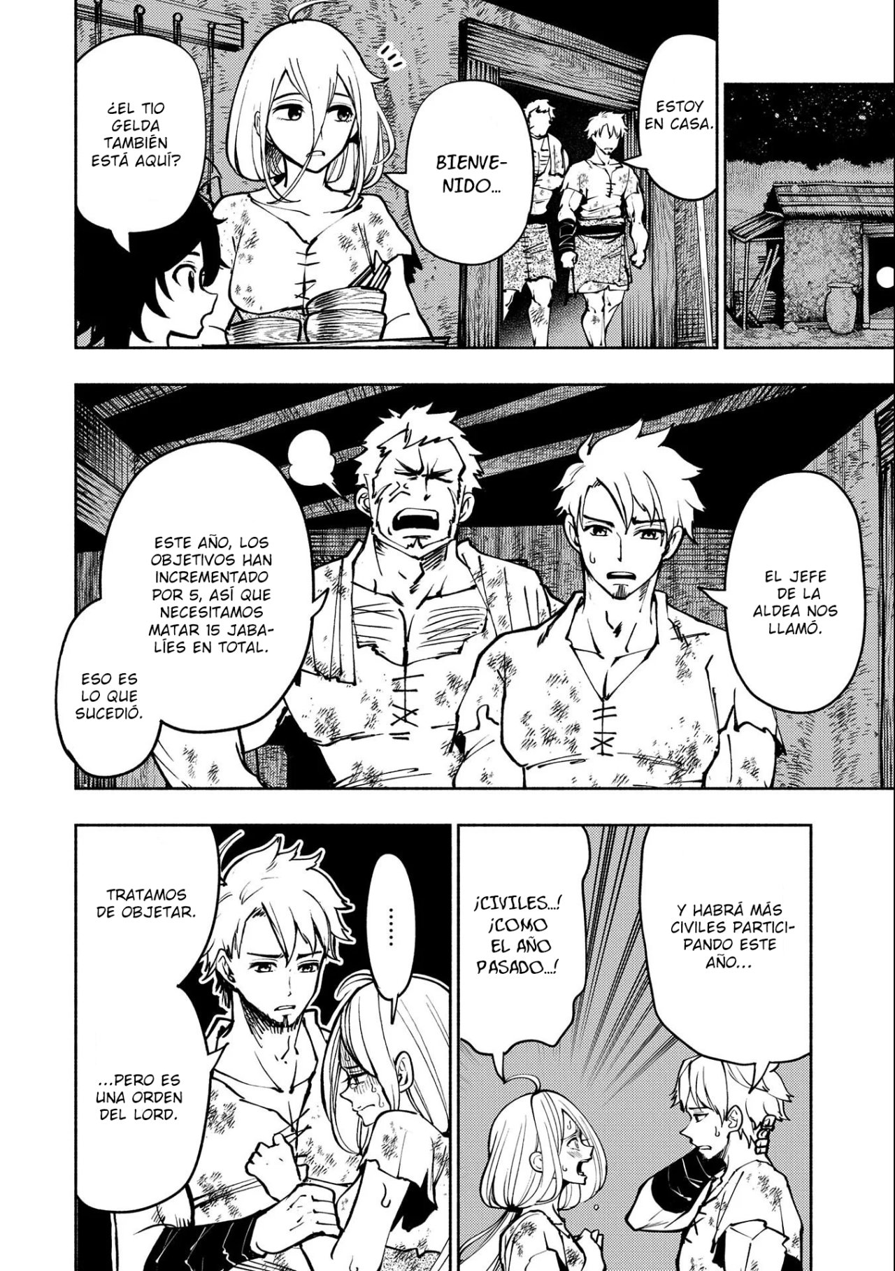 Hell Mode: Yarikomi Suki no Gamer wa Hai-settei no Isekai de Musou suru - Hajimari no Shoukanshi Capitulo 3: Cazador de Jabalíes página 7