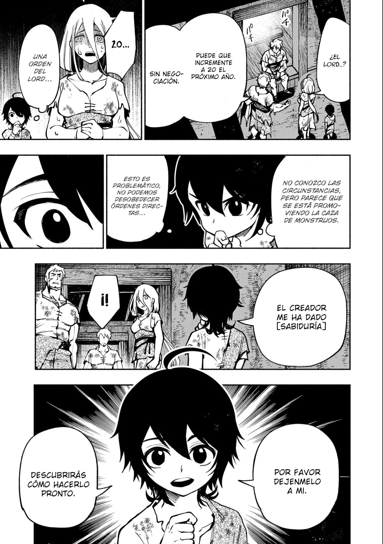 Hell Mode: Yarikomi Suki no Gamer wa Hai-settei no Isekai de Musou suru - Hajimari no Shoukanshi Capitulo 3: Cazador de Jabalíes página 8