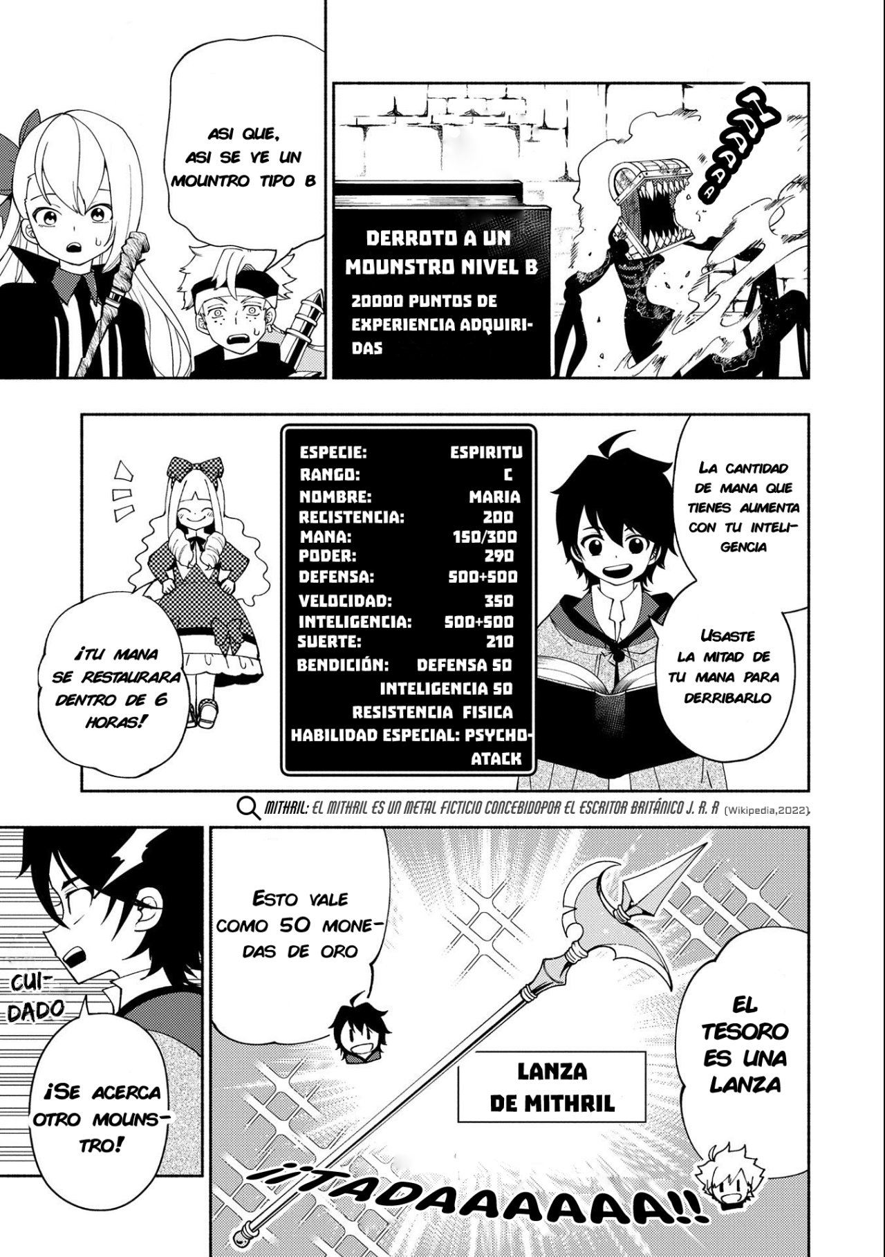 Hell Mode: Yarikomi Suki no Gamer wa Hai-settei no Isekai de Musou suru - Hajimari no Shoukanshi Capitulo 30: Mazmorra de nivel B página 5