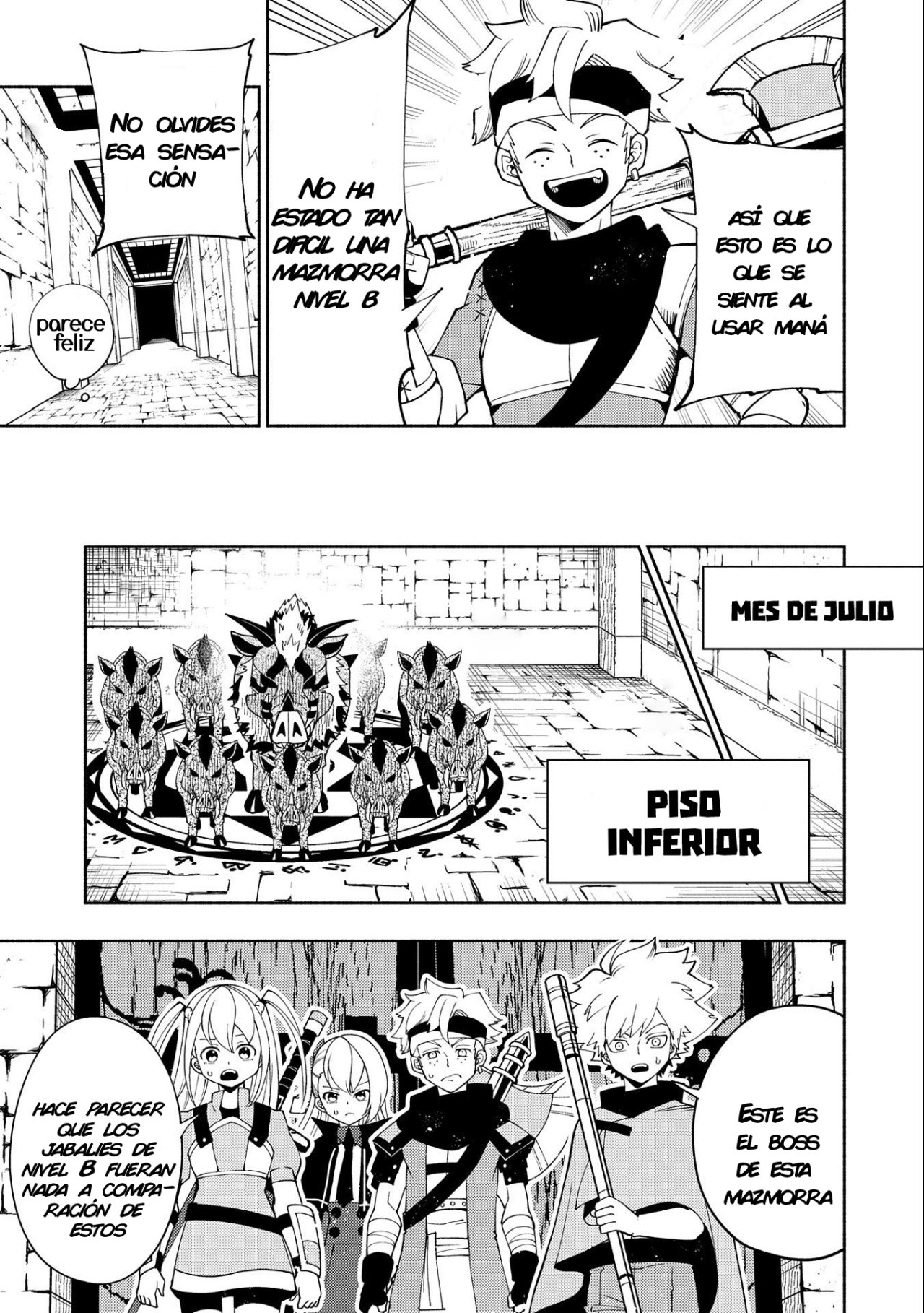 Hell Mode: Yarikomi Suki no Gamer wa Hai-settei no Isekai de Musou suru - Hajimari no Shoukanshi Capitulo 30: Mazmorra de nivel B página 7