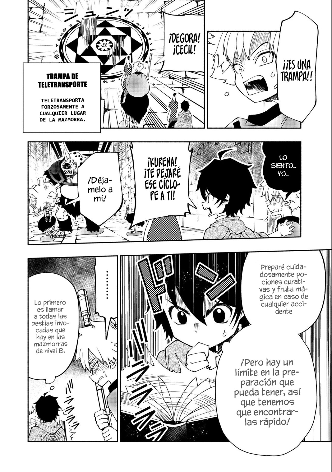 Hell Mode: Yarikomi Suki no Gamer wa Hai-settei no Isekai de Musou suru - Hajimari no Shoukanshi Capitulo 31: Mazmorra de nivel-A página 7
